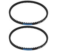 eMagTech 2 Pezzi HTD320-5M-5 Cinghia Dentata in Gomma 64 Denti Circonferenza 320 Mm Passo 5 Mm Larghezza 5 Mm Cinghia Sincrona Chiusa per Applicazioni Industriali Sistemi di Automazione