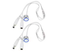 eMagTech 2 Pezzi Interruttore Dimmer Touch A Striscia Con Maschio E Femmina 24 V/12 V 17,5 Mm Adatto Per Strisce LED