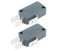 eMagTech 2 Pezzi Interruttore Porta Forno A Microonde V15T16-CZ200 Compatibile Con Honeywell WPW10330566 W10330566 W10217468 16A 250V 1/2hp