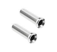 eMagTech 2 pezzi lavello da cucina, filtro a vite di addensamento, vite di scarico, vite di scarico, in acciaio inox 304, vite di scarico, M12 × 45 mm, per filtro lavandino