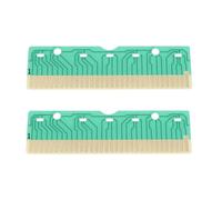 eMagTech 2 Pezzi PCB Scheda Madre GBA Console Slot Copertura Antipolvere Circuito Stampato Compatibile Con Nintendo DS Lite Slot-2 Accessori Per Console Di Gioco