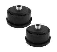 eMagTech 2 Pezzi Silenziatore Compressore Aria 3/4 Pollici 25 Mm Compatibile Con Pistone Compressore A Filtro Aria Per Sistemi Pneumatici