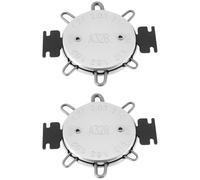 eMagTech 2 Pezzi Strumento Misuratore Di Distanza Candela Strumento Di Misurazione Calibro Candela Metrico Standard Pollici Gapper Per Motociclette