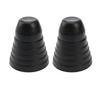 eMagTech 2 Pezzi Universale LED Faro Auto Coperture Antipolvere In Gomma Impermeabile Antipolvere Faro Cap 5-7 Cm Xenon Flessibile Auto Faro Alloggiamento Shell Cap