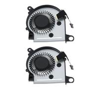 eMagTech 2 Pezzi Ventola Di Raffreddamento CPU Ventola Del Radiatore Del Computer 855966-001 Compatibile Con HP Pavilion X360 13-U