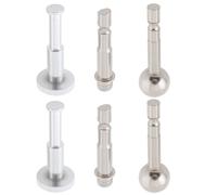 eMagTech 2 Set Braccio Braccio a 17mm Palla 1/4 "3/8 Vite Bullone Adattatore Connettore Per Microfoni Supporti Cellulare