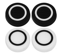 eMagTech 2 Set Cappucci Joystick In Silicone Morbido Custodia Protettiva Copri Thumb Stick Grip Compatibile Con ASUS ROG Ally Controller Di Gioco Bianco E Nero