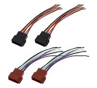 eMagTech 2 set di cavi adattatori da 16 pin a ISO per autoradio, connettore di ricambio per cablaggio