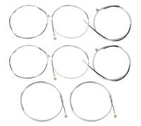 eMagTech 2 Set Di Corde Per Violino Set Completo (EADG) Corde Per Violino Con Estremità A Sfera Nichelate Per Violini 4/4 3/4 1/2 1/4 Lega Con Anima In Acciaio