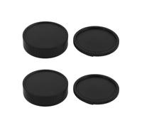 eMagTech 2 set di lenti e copricorpo compatibili con fotocamera Leica R Mount, colore nero