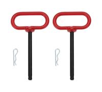 eMagTech 2 set di perni e clip per gancio di traino per rimorchio, 16,8 x 9,3 cm, per rimorchio, tosaerba, rimorchio, imbarcazioni da carico (16,8 x 9,3 cm)