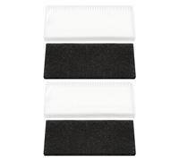 eMagTech 2 Set Di Reti Filtranti In Schiuma Per Aspirapolvere Robot Spazzante 11 X 5 Cm Filtri Di Ricambio Parti Di Ricambio Compatibile Con Tesvor X500 M1 T8 S6
