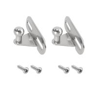 eMagTech 2 Set Di Staffe Di Montaggio Per Molle A Gas Per Auto Fissaggio Con Testa A Sfera Per Attrezzature Meccaniche Attrezzature Per Automazione Mobili 50x15x21 Mm (triangolo)