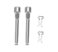 eMagTech 2 viti per pinza freno a vite Y8J798060 M4 per pinza freno a disco in lega di titanio perno con anelli di sicurezza compatibili con Shimano