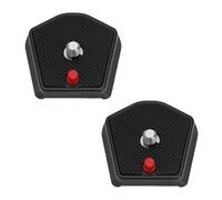 eMagTech 2 x 785 PL Piastra di sgancio rapido Vite 1/4 pollici Compatibile con Manfrotto Modo 715B 715SHB 718B 718SHB 7321YB 785B 785SHB Modelli per Fotocamera Reflex a Treppiede Universale