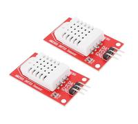 eMagTech 2 x Moduli Sensore Digitale Temperatura e Umidità 3.3V-5V AM-2302 DHT-22 Compatibile con A-rduino