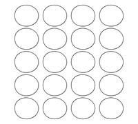 eMagTech 20 Pezzi BS039 NBR O-Ring ID 69,57 X 1,78 Mm Anelli Di Tenuta In Gomma Per Pompe Valvole E Motori Automobilistici