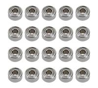 eMagTech 20 Pezzi Cuscinetto A Sfere A Gola Profonda In Acciaio MR52ZZ Cuscinetto Per Gioielli Decorazione Ornamenti Ventole Della Scheda Video Utensili Elettrici Cuscinetto