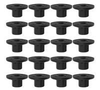 eMagTech 20 Pezzi Di Fissaggio Per Passaruota Per Auto Clip Di Fissaggio Per Paraurti In Plastica N90757901 Compatibile Con Volkswagen Compatibile Con Audi Nero