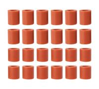 eMagTech 24PCS Stampante 3D Hot bed Silicone Livellamento Colonna Parte Altezza 18mm/16mm Diametro Esterno 16mm Diametro Interno 4mm Stabile Hotbed Strumento Resistente Al Calore Silicone Buffer