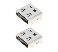 eMagTech 2PCS Laptop USB Type-C DC Power Jack Porta di Ricarica Compatibile con Lenovo IdeaPad 3 Chrome 15IJL6 82N4