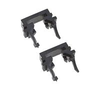 eMagTech 2x H1 Led Faro Lampadina Faro Fermo H1 LED Lampadine Portalampada Adattatore Base Staffa Clip di Montaggio per Ford Focus Mondeo