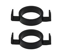 eMagTech 2x H7 LED Base Adattatore Titolare Faro Lampadina Presa Fermo Clip Nero Compatibile con 508 2008 3008 C5 DS5 DS6