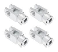 eMagTech 4 Pezzi 5/16UNF Forcella A Sgancio Rapido Con Perno A Molla Forcella Asta Cilindro Pneumatico Lunghezza 42 Mm