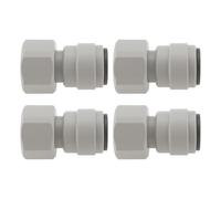 eMagTech 4 Pezzi Adattatore A Pressione Da 12 Mm A 1/2 BSP Per Tubo Dell'acqua Del Purificatore d'acqua Per Camper Da 42 Mm