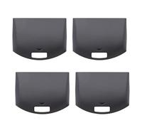 eMagTech 4 pezzi copri batteria di ricambio protezione batteria cover posteriore per batteria compatibile con accessori console in plastica Sony PSP serie 1000 nero