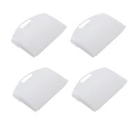 eMagTech 4 pezzi copribatteria di ricambio per batteria cover posteriore per batteria compatibile con Sony PSP serie 1000 accessori per console in plastica bianco