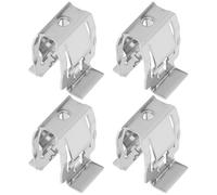 eMagTech 4 Pezzi Di Clip Di Fissaggio Per Maniglia Interna Del Tetto Dell'auto 21x18mm Compatibile Con Audi A4 B8 B9 A6 C6