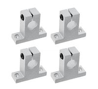 eMagTech 4 Pz SK20 Supporto Per Albero Lineare Staffa Di Montaggio 20mm CNC Unità Di Scorrimento A Sfera A Movimento Lineare Guida Di Supporto Cuscinetto dell'albero Di Guida