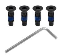 eMagTech 4 viti di ricambio con chiave compatibile con Xiaomi M365/Pro/Pro2/1s Compatibile con vite a testa frontale per scooter Ninebot Max G30