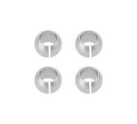 eMagTech 4PCS Lega di Alluminio Basso Attrito Sospensione Braccio Sfere Basso Attrito RC Modello Ricambi Auto Compatibile con Ta-Miya TT02 54559 1/10 RC Auto