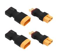 eMagTech 4x XT60 Connettore a Deans T Plug Maschio Femmina Adattatore Compatibile con RC Modello Droni Senza Fili