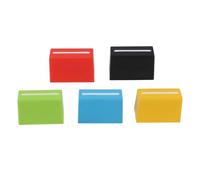 eMagTech 5 manopole di ricambio per controller DJ, mixer e fader per console fader, 22 x 11,5 x 14 mm, compatibili con Pioneer DJM DDJ XDJ Denon (5 colori)