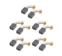 eMagTech 5 paia di spazzole di carbonio CB411 191940-4, 6 x 9 x 12 mm, compatibili con Makitta RT0700C 3707F 3708F 3708FC