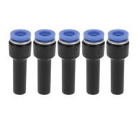 eMagTech 5 riduttori a innesto da 8 mm a 6 mm per collegare raccordi idraulici in plastica 38,9 x 13,2 mm per varie fonti di gas, vari sistemi pneumatici