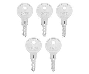 eMagTech 5 Set Chiavi CH751 Compatibili Con Hillman Hyoko Grainger Southco Spectrum Hunter Rainbird Chiave Sostitutiva Compatibile Con Camper Vani Portaoggetti