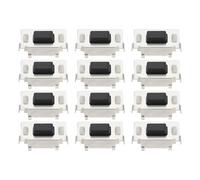 eMagTech 50 Pezzi SMD Interruttore A Pulsante In Miniatura SPST-NO TACT 3x6x3,5 Mm Per Circuito Stampato PCB
