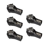 eMagTech 5PCS ISO Maschio Autoradio Antenna Connettori di Plastica Shell Convertitori a crimpare o a saldatura Tipo per la maggior parte delle Autoradio con Porte Antenna