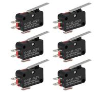 eMagTech 6Pcs SPDT 1NO 1NC Micro Interruttore V-152-1C25 per Elettronica Automotive Apparecchiature di Comunicazione Strumenti di Test,