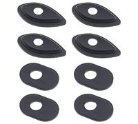 eMagTech 8 pz Anteriore Posteriore Moto Indicatore di Girata Adattatore Distanziali Nero Compatibile con Honda MSX125 MSX125SF CBR600RR CBR900RR CBR1000RR