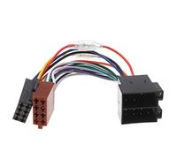 eMagTech Adattatore cablaggio ISO per autoradio compatibile con Alpine compatibile con Clarion compatibile con Kenwood 16 pin spina e presa ISO 16 cm