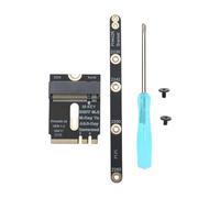 eMagTech Adattatore M.2 WiFi a SSD Nvme supporta protocollo Nvme, PCIe4.0 a M2 NGFF Key E7210 compatibile con 2230/2242/2260/2280