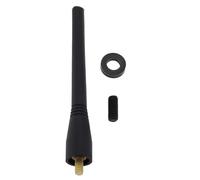 eMagTech Adattatore Per Albero Antenna In Gomma Per Antenna Ad Asta Corta Da 10,5 Cm Compatibile Con Smart Fortwo 451 450 Con Viti E Rondelle M5 M6 Nere