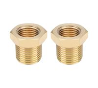 eMagTech Adattatore Riduttore In Ottone Da 2 Pezzi M12 X 1 Maschio A M10 X 1 Femmina Per Il Collegamento Di Tubi In Sistemi Idraulici