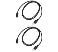 eMagTech Cavo di ricarica USB 2.0 da tipo A maschio a tipo C maschio, compatibile con ELGATO GAME PLAY CAPTURE HD60S RECORDER 3, 1 m, confezione da 2