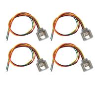 eMagTech Cavo Per Presa Telefonica RJ11 6P4C Da 4 Pezzi 20 Cm RJ12 623MS Per Telefono Fax Citofono Campanello